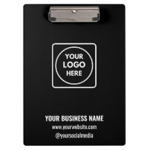 Moderne Klemmbretter mit Firmenlogo für Profis