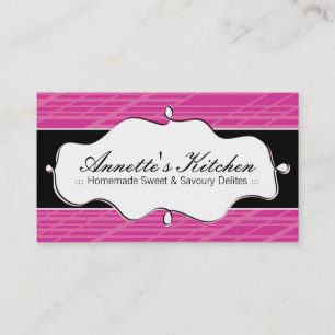 Moderne Kochs-Geschäfts-Karten Visitenkarte