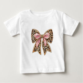 Moderne kokette Bow-T-Shirt Baby T-shirt