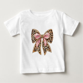 Moderne kokette Bow-T-Shirt Baby T-shirt