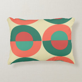 Moderne Korallenminze aus dem Mittelalter Dekokissen