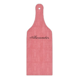 Moderne Korallenvorlage, schwarze Schrift Schneidebrett