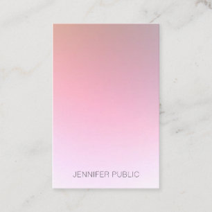 Moderne, kreative Designvorlage Visitenkarte