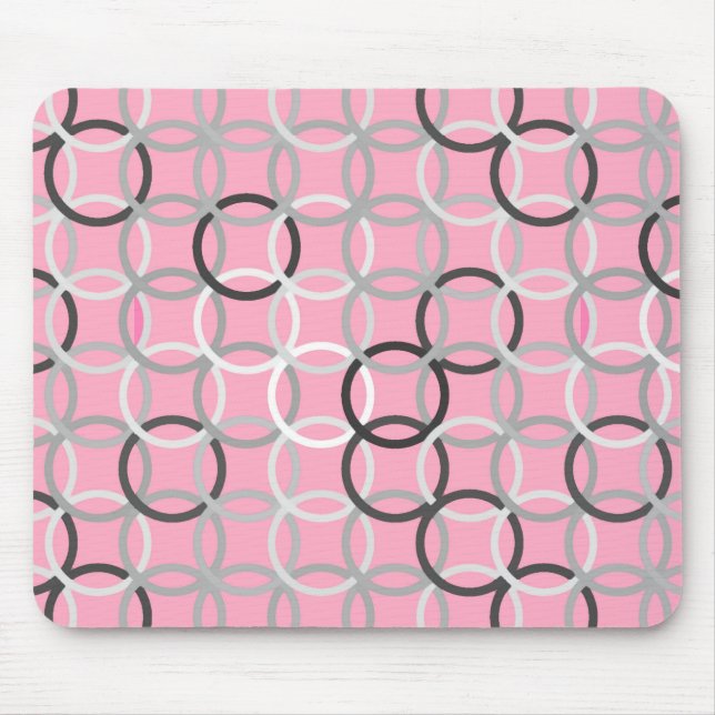 Moderne Kreise der Mitte des Jahrhunderts, Mousepad (Vorne)