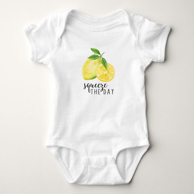 MODERNE KÜCHE LEMON PUN BABY STRAMPLER (Vorderseite)