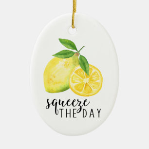 MODERNE KÜCHE LEMON PUN KERAMIK ORNAMENT
