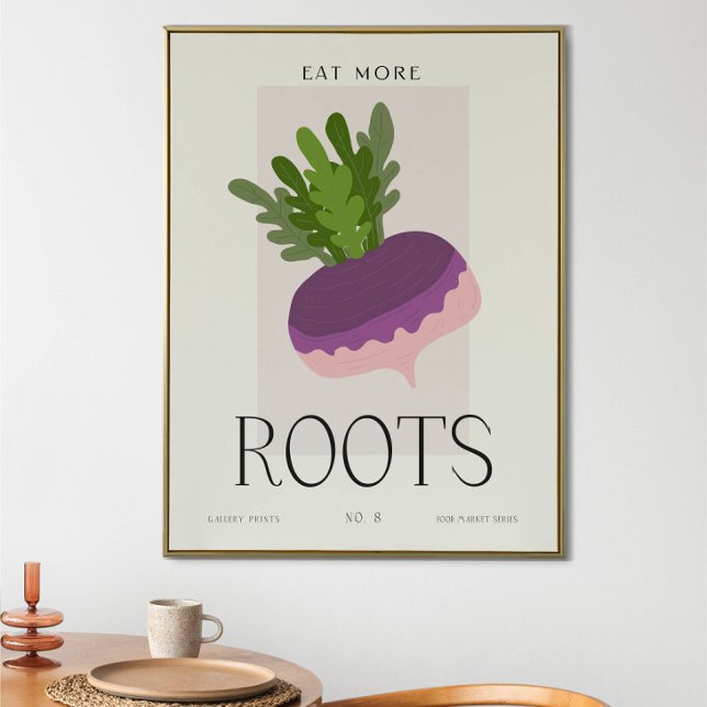 Moderne Küche Wurzelgemüse Kunst Minimalistische N Poster (Von Creator hochgeladen)