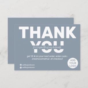 Moderne, kühn staubblaue Ordnung danke