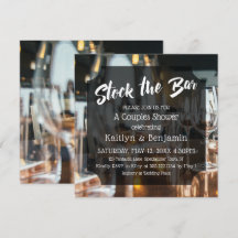 Moderne, kühne Stock die Bar Couples Dusche
