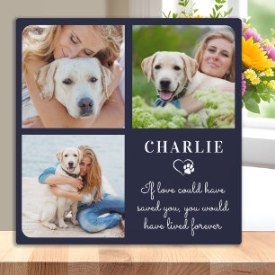 Moderne Kundenkapitel-Fotosammlung für Hunde Fotoplatte