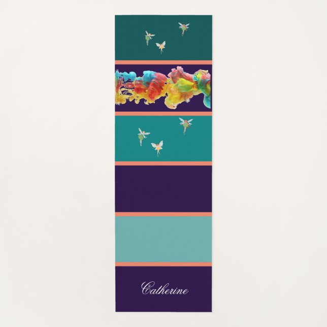 Moderne, kundenspezifische Farben Yogamatte (Vorderseite)