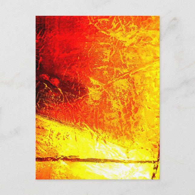 Moderne Kunst - Abstrakte Kunst Postkarte (Vorderseite)