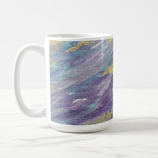 Moderne Kunst der stillen Herrschaft Kaffeetasse (Links)