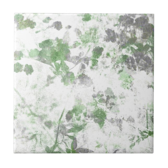 Moderne Kunst des Blumenmusters und Fliese (Vorderseite)