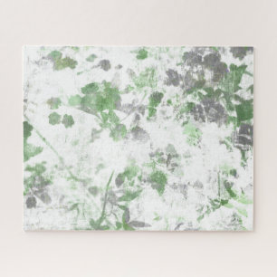 Moderne Kunst des Blumenmusters und Puzzle