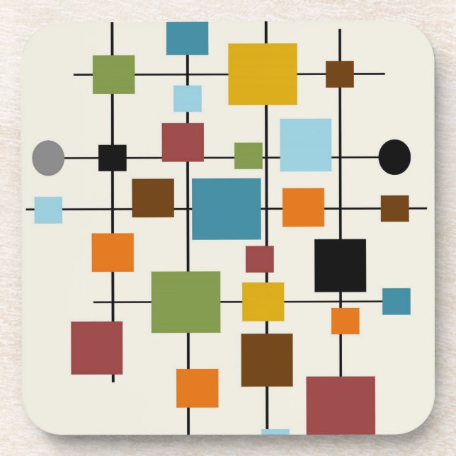 Moderne Kunst des Mittelalters 1.3 Getränkeuntersetzer (Vorderseite)