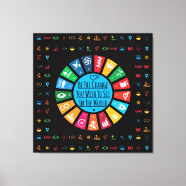 Moderne Kunst, Dichtung und Musik Kunst, Dichtung  Leinwanddruck