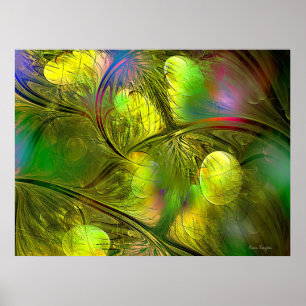 Moderne Kunst Druck Golden Bough Poster