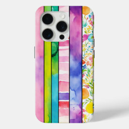 Moderne Kunst Farbenfrohe Kinder Lebensfreude Wass Case-Mate iPhone Hülle