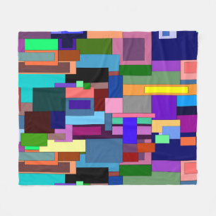Moderne Kunst Fleece Blanket