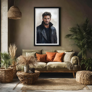 Moderne Kunst im Rebel-Stil Poster