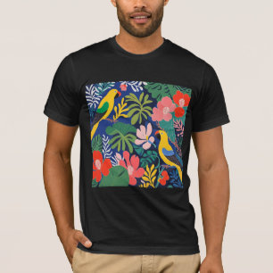 Moderne Kunst im Tropengarten T-Shirt
