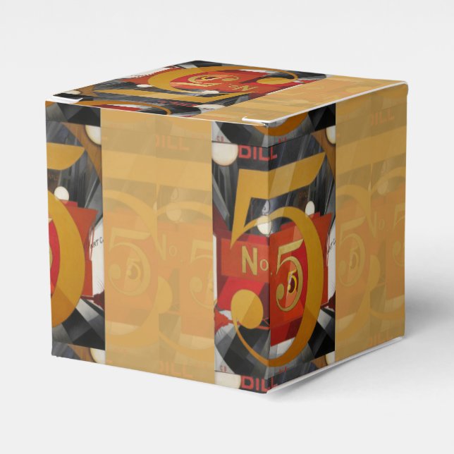 Moderne Kunst kubistische Demuti Abbildung 5 in Go Geschenkschachtel (Vorderseite)