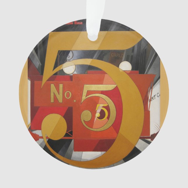 Moderne Kunst kubistische Demuti Abbildung 5 in Go Ornament (Vorderseite)