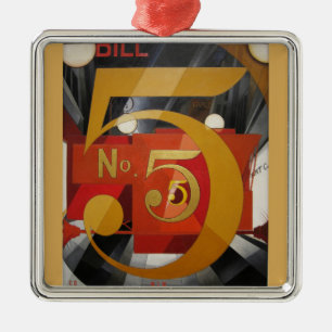 Moderne Kunst kubistische Demuti Abbildung 5 in Go Silbernes Ornament