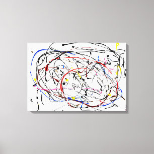 Moderne Kunst Leinwanddruck