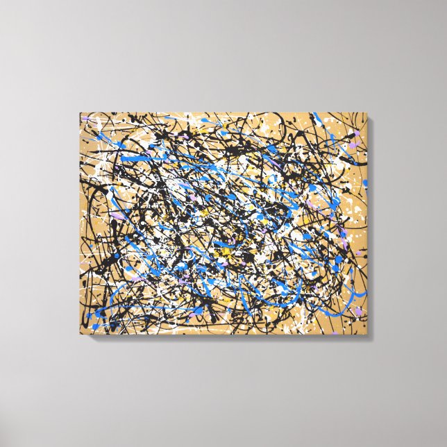 Moderne Kunst Leinwanddruck (Vorderseite)