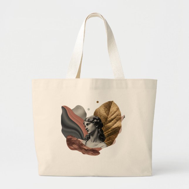 Moderne Kunst mit Timeles Grace of Venus Jumbo Stoffbeutel (Vorne)