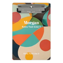 Moderne Kunst, Name & 2 Textzeilen