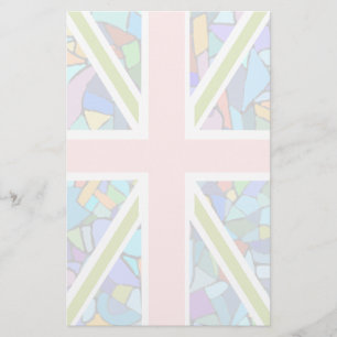 Moderne Kunst Union Jack Briefpapier