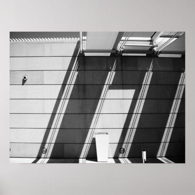 Moderne Kunst Wing Chicago Poster (Vorne)