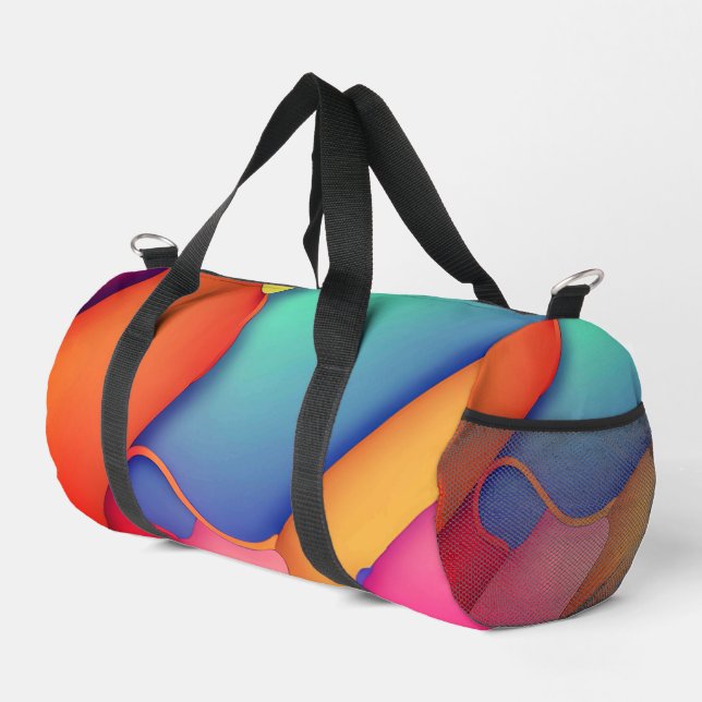 Moderne Kunstdesign-Falten der Farbe Duffle Bag (Rechte Ecke)