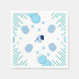 Moderne Kunstfusion Serviette