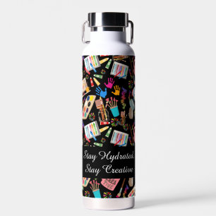Moderne Künstlerbedarf-Designs für Künstler Trinkflasche