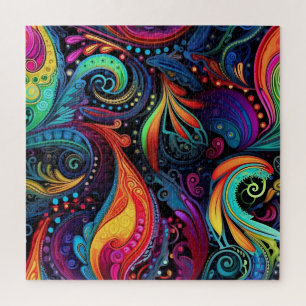 Moderne Kunstpuzzle Puzzle