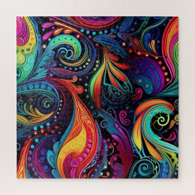 Moderne Kunstpuzzle Puzzle (Vertikal)