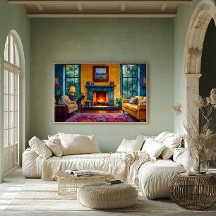 Moderne Kunstsammlung Fauvismus - Lebhafte Farben Poster