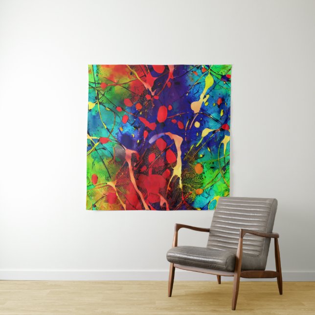 Moderne Kunstteppich Wandteppich (Beispiel)