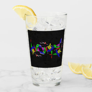 Moderne Kunstwerke , Farbexplosion Glas