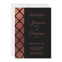 Moderne Kupfer & Schwarz Elegante marokkanische Ho