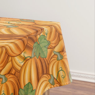 Moderne Kürbispflanzung Tischdecke