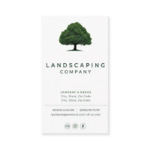 Moderne Landscaping Business Card