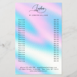 Moderne Lashes Flyer