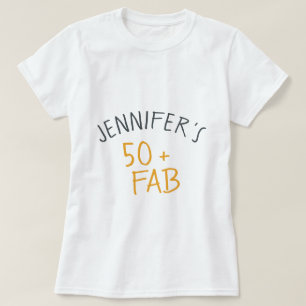 Moderne Lässige Mellow Yellow 50 Fantastischer Geb T-Shirt