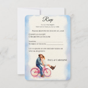 Moderne Lässige Romantik Coppel Watercolor Artisti Save The Date