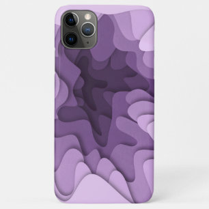 Moderne Lavendel Ombre Loops und Waves Case-Mate iPhone Hülle